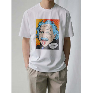 Tricou Albert Einstein E=MC2
